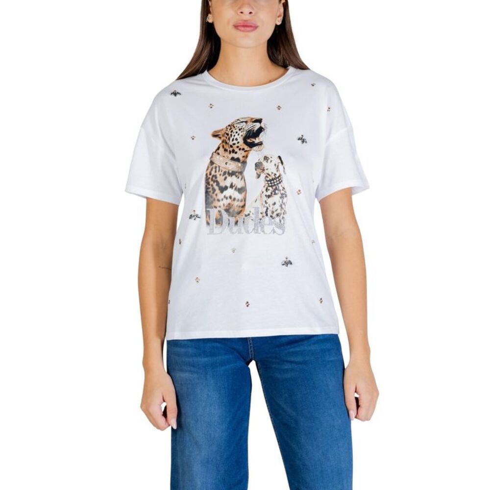 Liu Jo White Cotton Women's T-Shirt